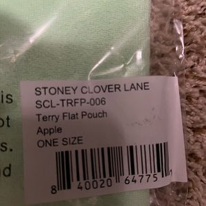 Stoney Clover flat terry cloth Flat Pouch